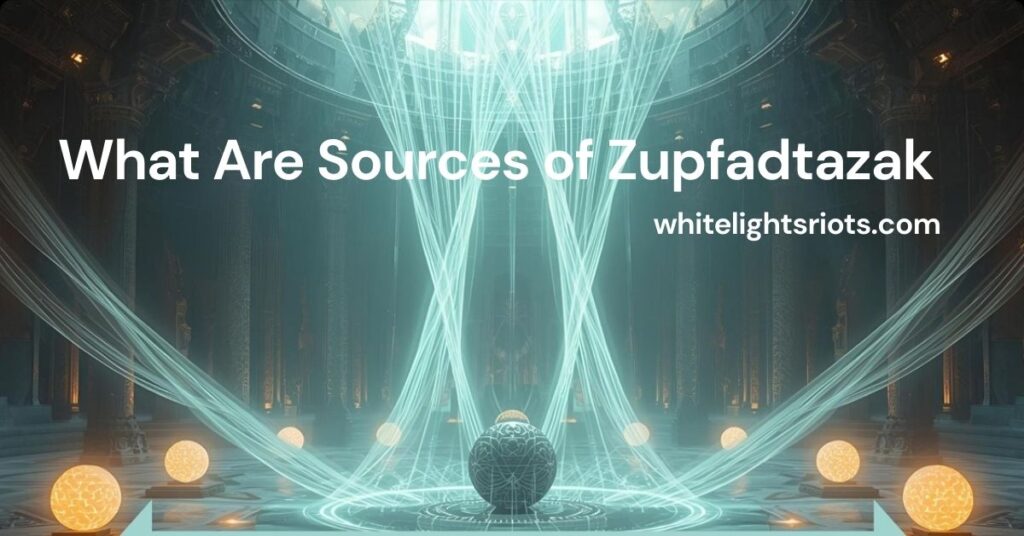What Are Sources of Zupfadtazak